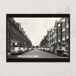 Vieja postal - La madera de San Juan, Londres