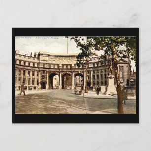 Vieja postal - Londres, Arco de Almirantazgo en 19