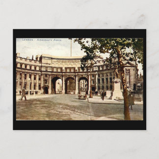 Vieja postal - Londres, Arco de Almirantazgo en 19