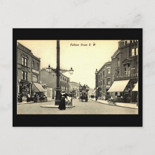 Vieja postal - Londres, Fulham Cross