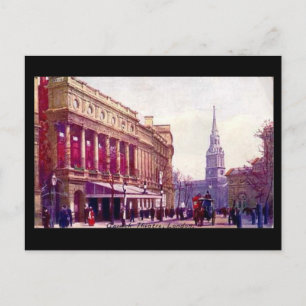 Vieja postal - Londres, Teatro Garrick