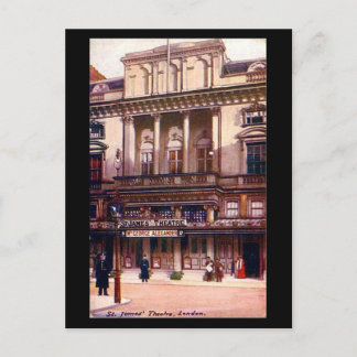 Vieja postal - Londres, teatro St James