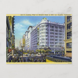 Vieja postal - Los Ángeles, California