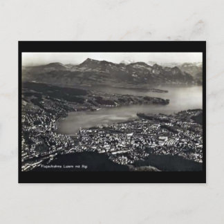 Vieja postal - Lucerna, Suiza.