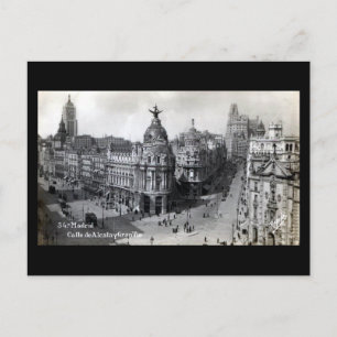 Vieja postal - Madrid