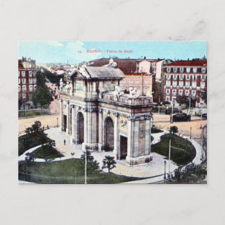 Vieja postal - Madrid, España