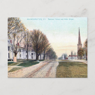 Vieja postal - Manchester, Vermont, Estados Unidos