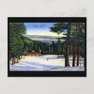 Vieja postal - Montañas Sandia, Nuevo México, EEUU