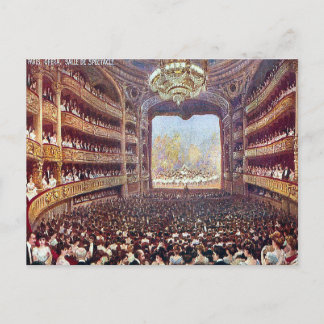 Vieja postal - Ópera de París