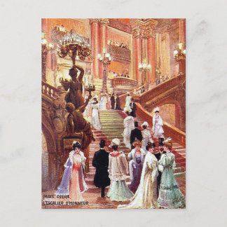 Vieja postal - Ópera de París