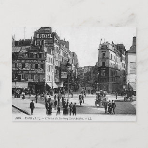 Vieja postal - París