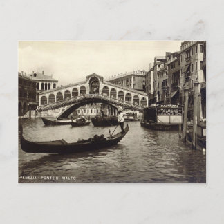 Vieja postal - Ponte di Realto, Venezuela