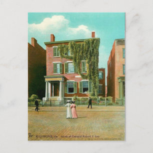 Vieja postal - Richmond, Virginia, EE. UU.