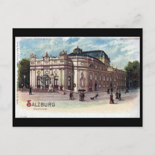 Vieja postal - Salzburgo, Austria