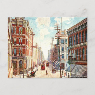 Vieja postal - Sparks St, Ottawa, Canadá