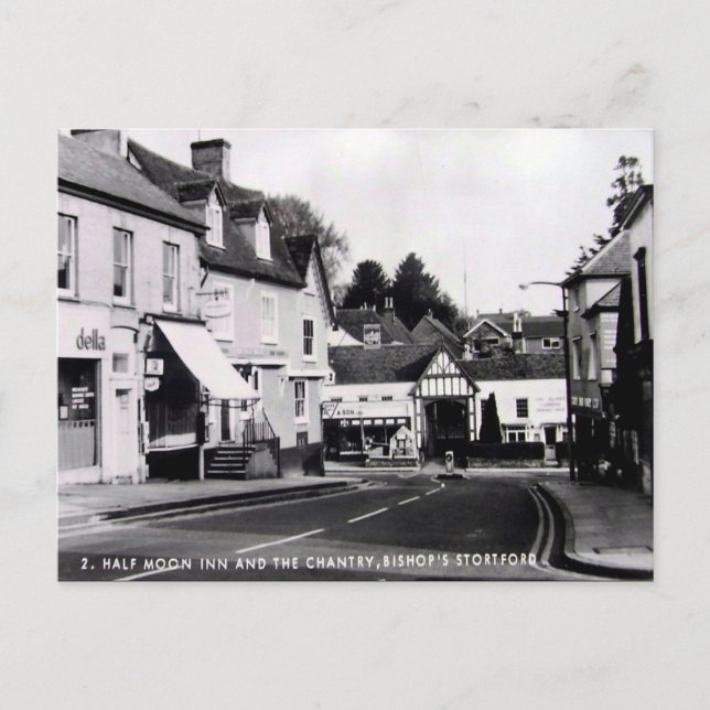 Vieja postal - Stortford, Herts (Anverso)