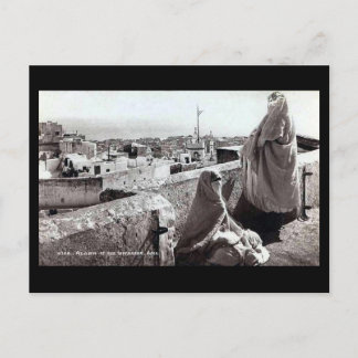 Vieja postal - Techos de Argel