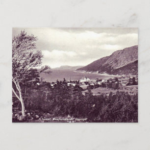 Vieja postal - Terranova, Topsail en 1925