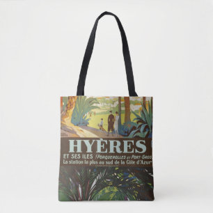 Vieja Riviera Francesa 1925 - Bolsa Hyeres Tote