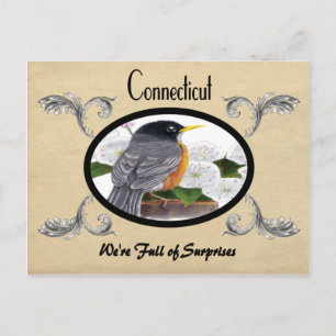 Vieja tarjeta postal antigua