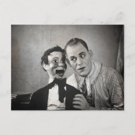 Vieja tarjeta Ventriloquista