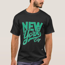 Vieja tipografía de Nueva York Diseño Camiseta