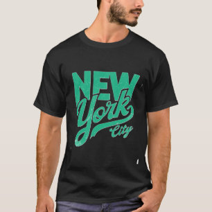 Vieja tipografía de Nueva York Diseño Camiseta