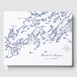 Vieja VERSIÓN Libro de invitados de Casco Bay