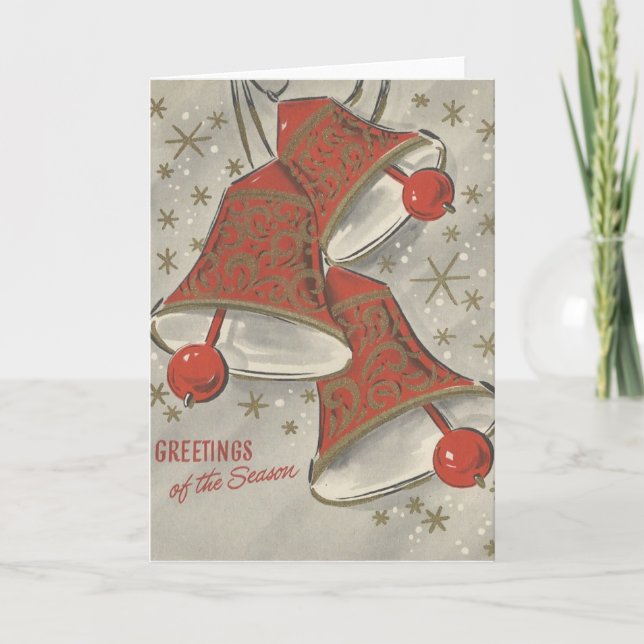 Viejas campanas de Navidad en plata (Anverso)