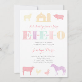 Viejas invitaciones a la fiesta de cumpleaños de M