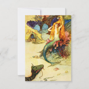 Viejas invitaciones a sirena