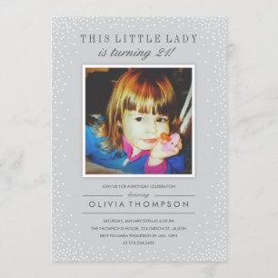 Viejas invitaciones de cumpleaños a la foto de Gre