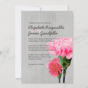 Viejas invitaciones de matrimonio para minicarnaci