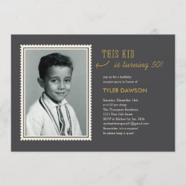 Viejas invitaciones para la fiesta de cumpleaños d