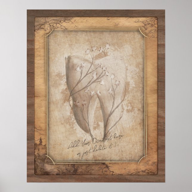 Viejo Arte Dental De Moda Vieja. Regalo Dentista (Frente)