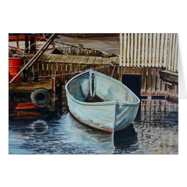 Viejo bote salvavidas de la marina (Anverso (Horizontal))