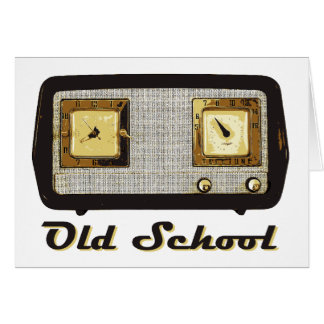 Viejo colegio Radio Retro Vintage