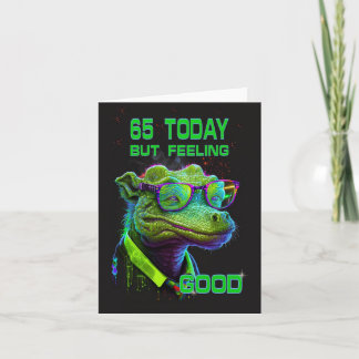 Viejo dragón sabio, tarjeta de cumpleaños número 6