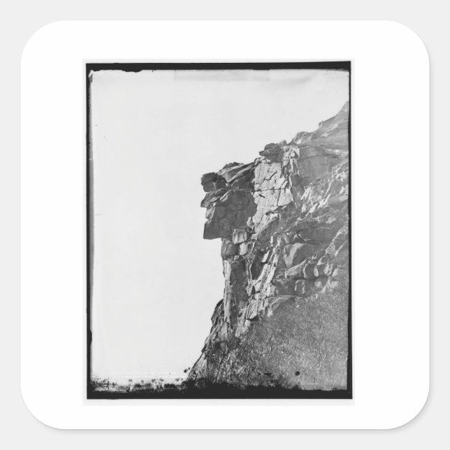 Viejo en el Pegatina de la montaña (Anverso)