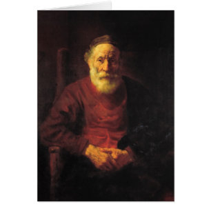 Viejo en rojo - Rembrandt