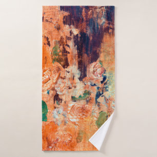 Viejo fondo de fondo de papel pintado con motivos