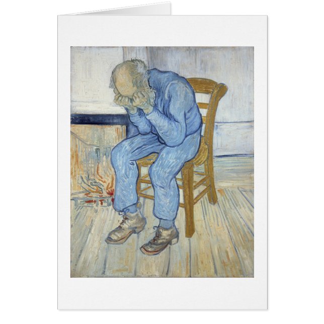 Viejo hombre de Vincent van Gogh el | en dolor (Frente)