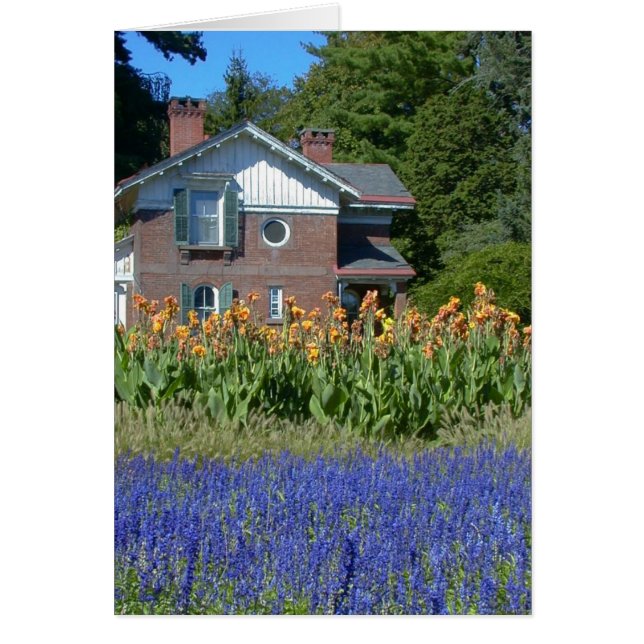 Viejo Jardín de Moda (Mansión Vanderbilt)—Tarjeta (Frente)