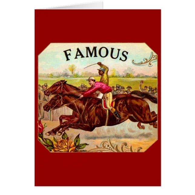 Viejo jeo de la Carreras de Caballo de la Raza (Frente)