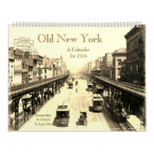 Viejo Nueva York, un calendario 2026