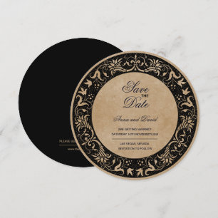 Viejo Papel Viejo Real Guardar La Invitación De Fe