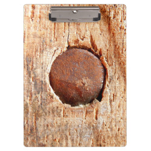 Viejo portapapeles de Nail Rusty