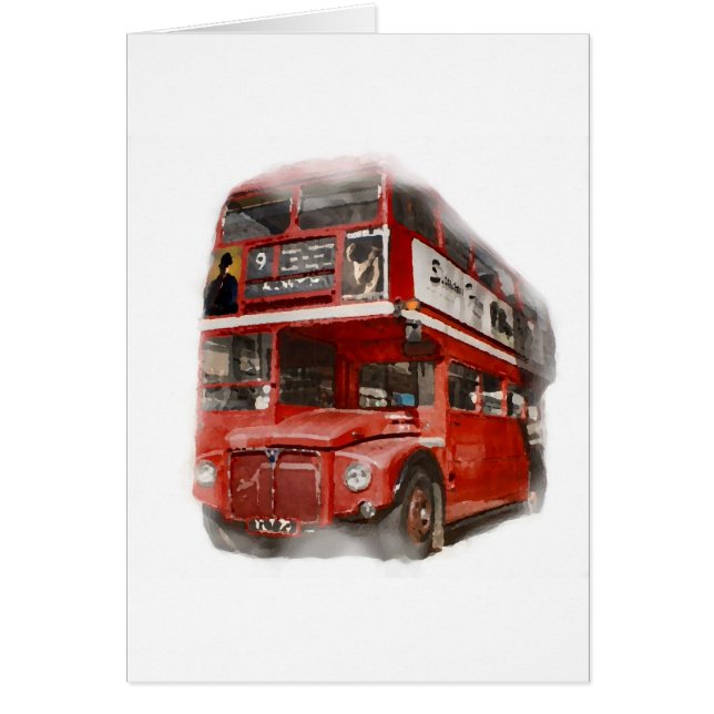 Viejo Red London Bus (Frente)