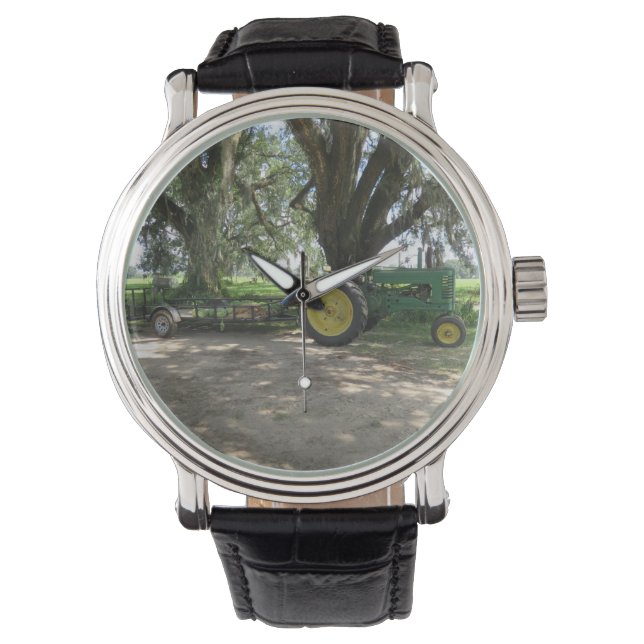 Viejo reloj de tracción (Anverso)