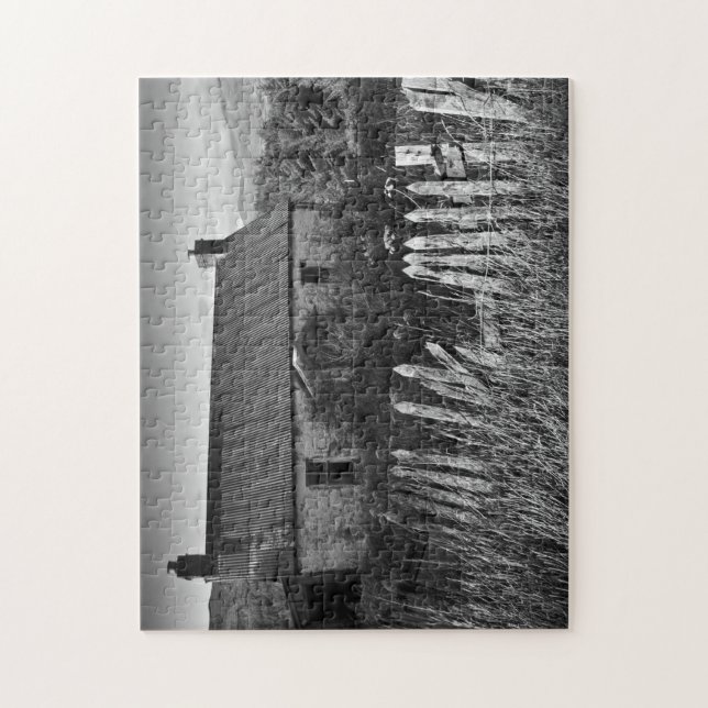 Viejo rompecabezas de cabaña (Vertical)